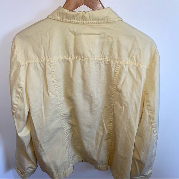 Studio Works Yellow zip up Jacket - Picture 11 of 12